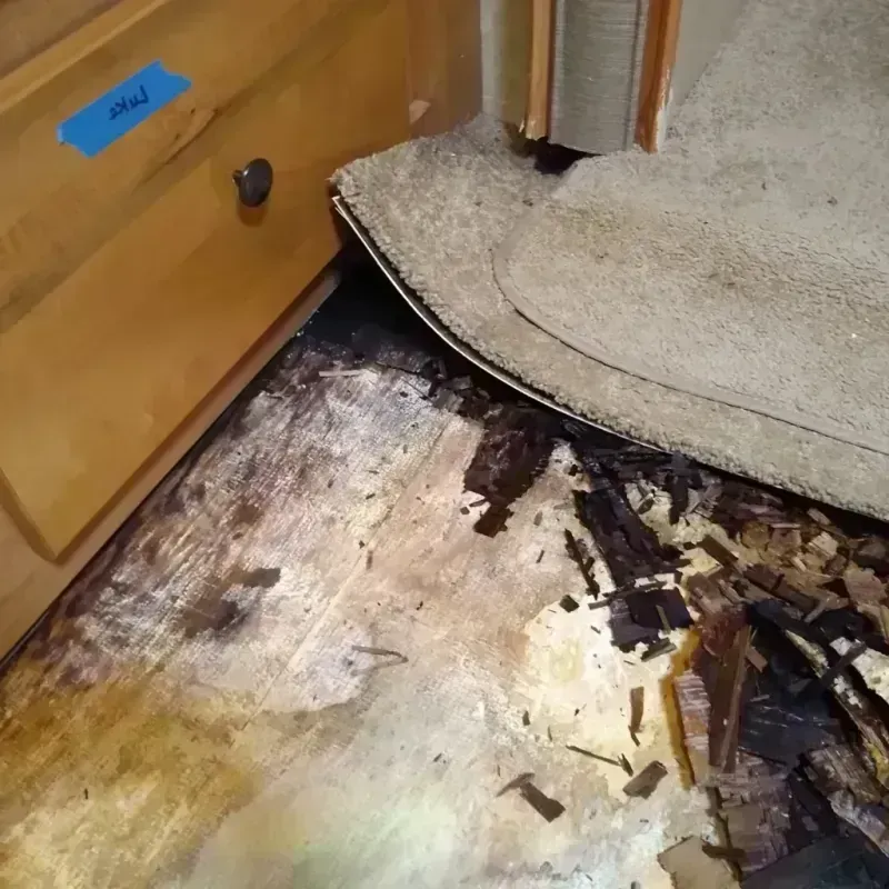 Wood Floor Water Damage in Seaside, NY